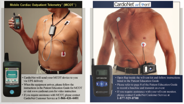 biotelemetry set up